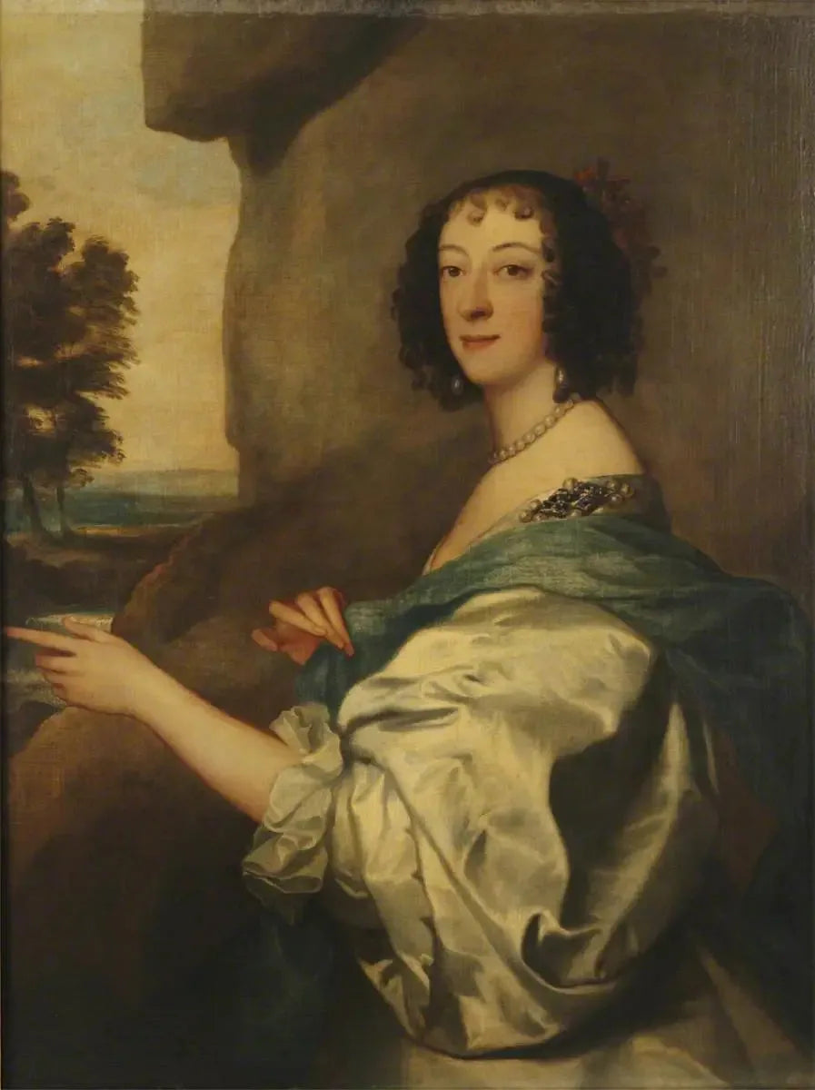 Lady Elizabeth Clifford, condessa de Burlington (1621 – 1698) - Antoine van Dyck