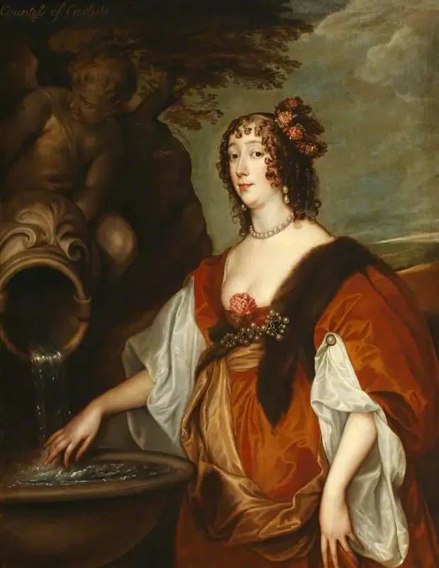 Lady Lucy Percy, condessa de Carlisle (1599 - 1660) - Antoine van Dyck