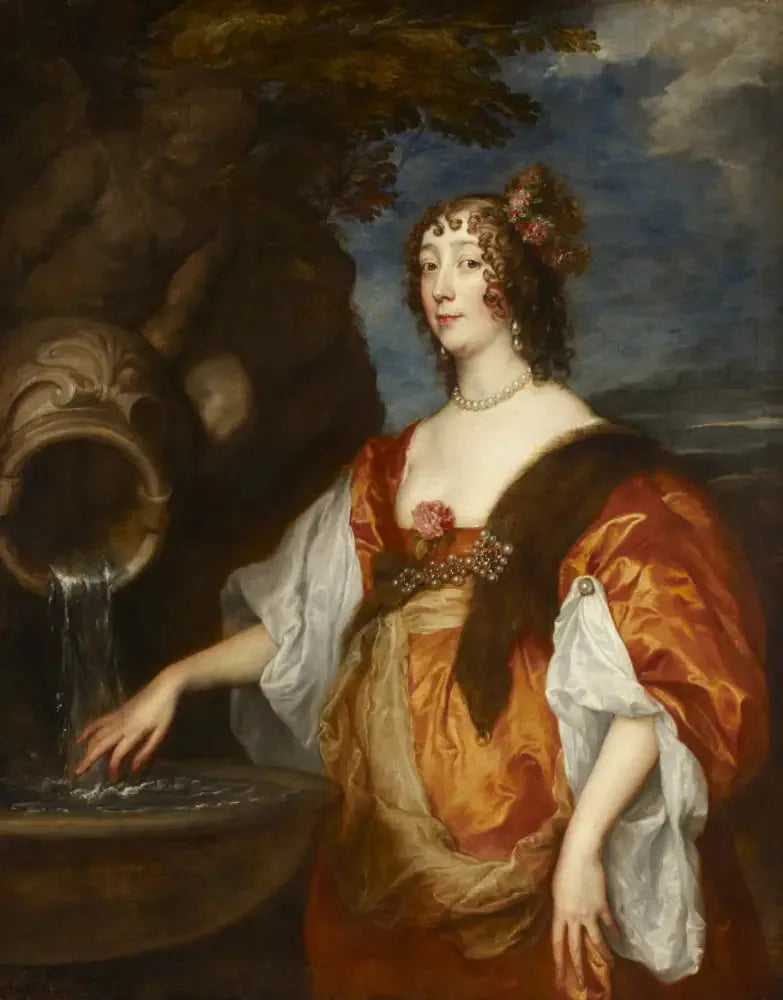 Lady Lucy Percy, condessa de Carlisle (c. 1600 - 1660) - Antoine van Dyck