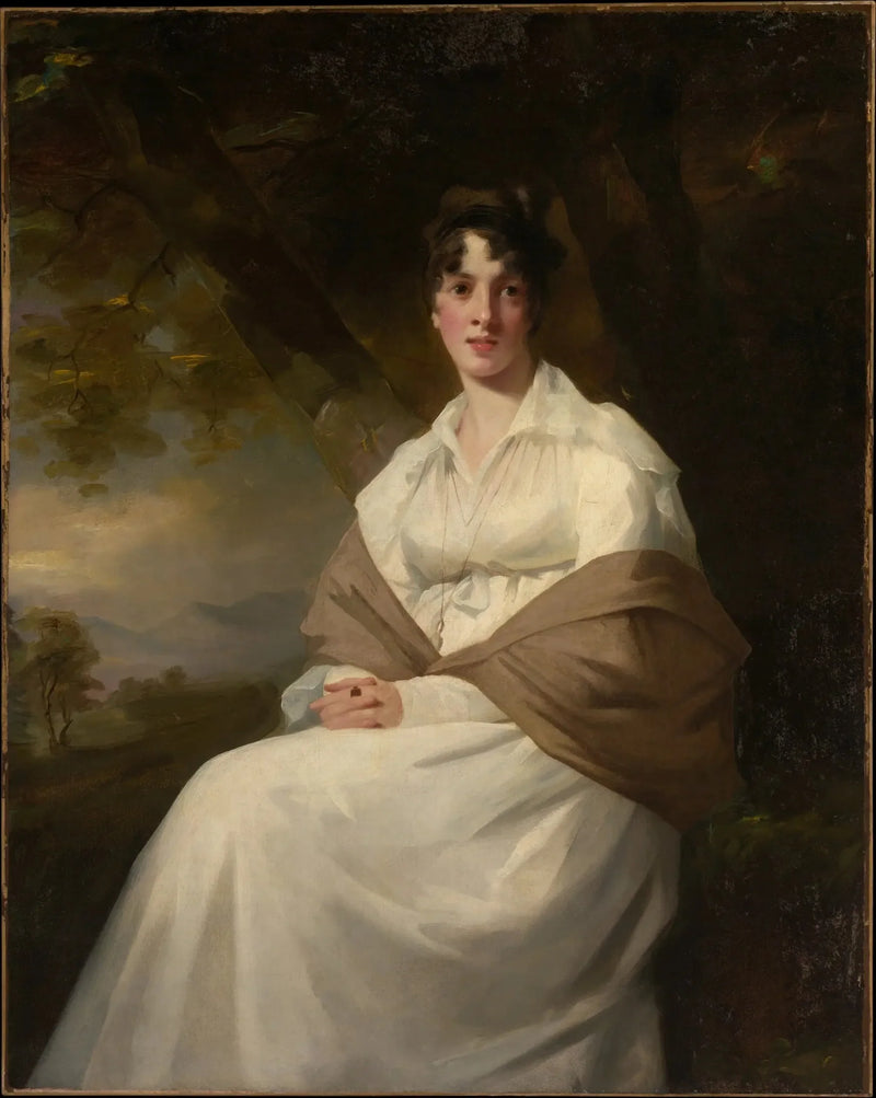 Lady Maitland (Catherine Connor, falecida em 1865) - Henry Raeburn
