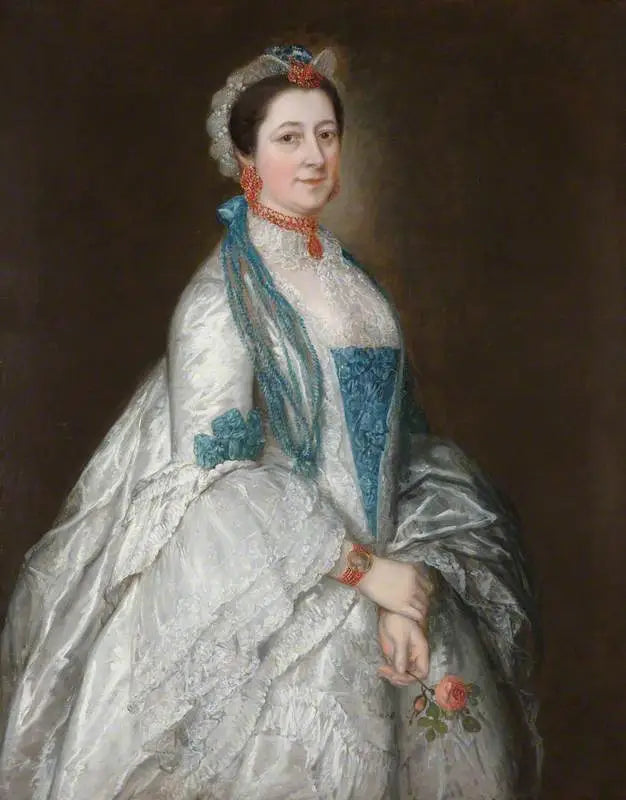 Lady Margaret Downing, esposa de Sir Jacob Downing, 4º barão - Thomas Gainsborough