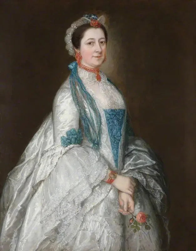 Lady Margaret Downing, esposa de Sir Jacob Downing, 4º barão - Thomas Gainsborough