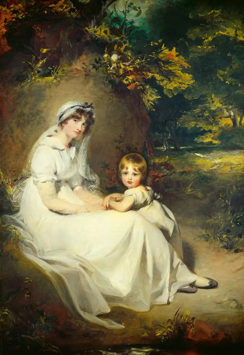 Lady Mary Templetown e seu filho mais velho - Thomas Lawrence