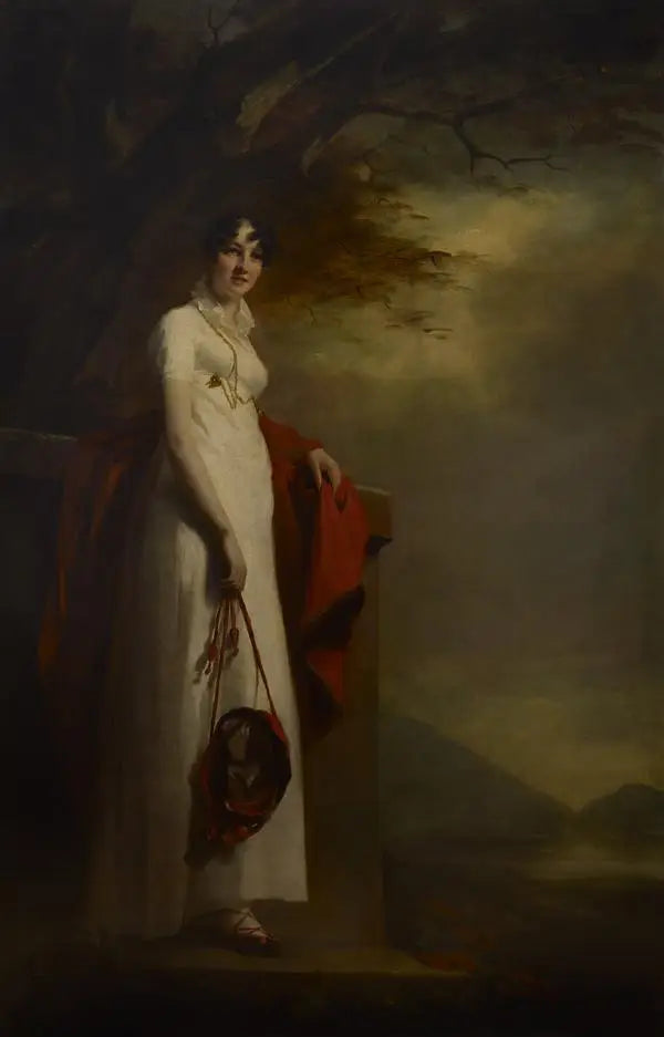 Lady Montgomery, née Helen Graham, falecida em 1828. - Henry Raeburn