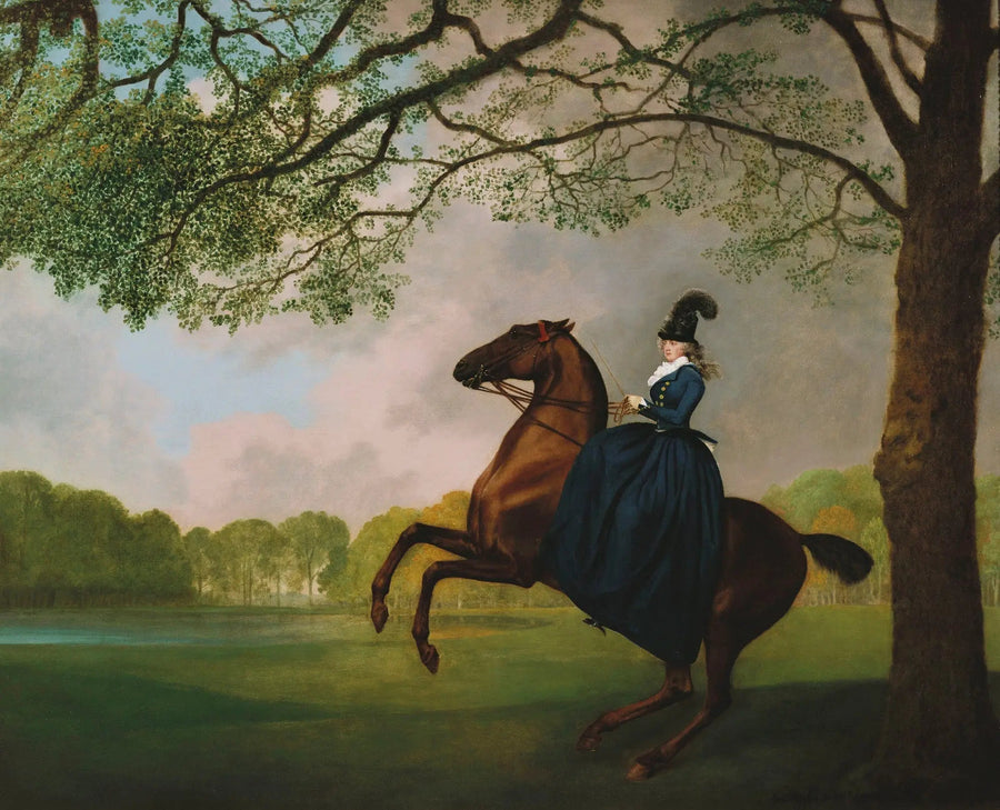 Laetitia, Lady Lade (falecida em 1825) - George Stubbs