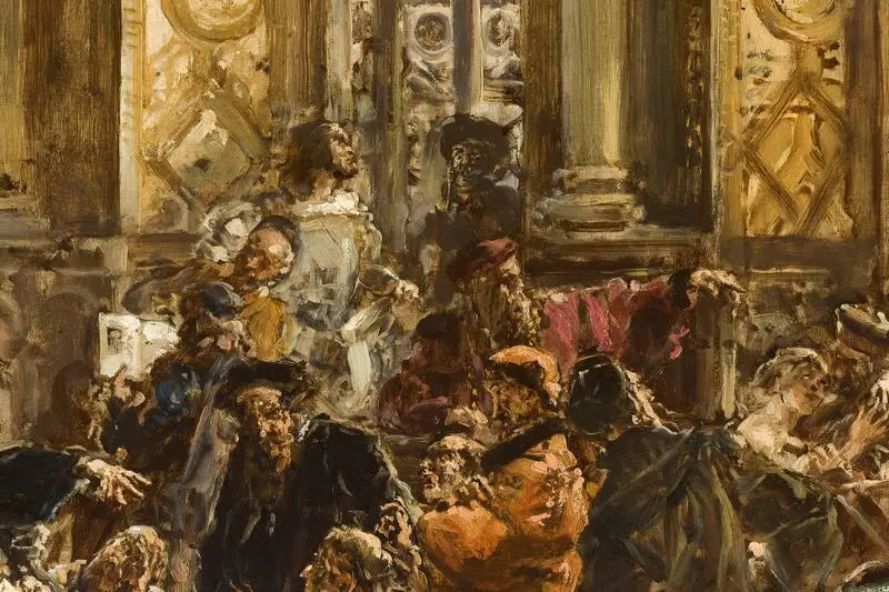 A Idade de Ouro da Literatura no século XVI, da série « História da Civilização na Polônia » - Jan Matejko