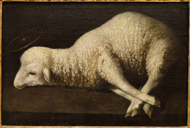 O Cordeiro de Deus - Francisco de Zurbarán