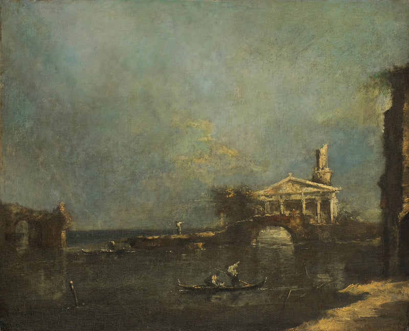 laguna de Veneza - Francesco Guardi