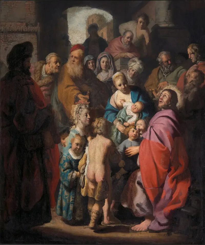 Deixai vir a mim os pequeninos - Rembrandt