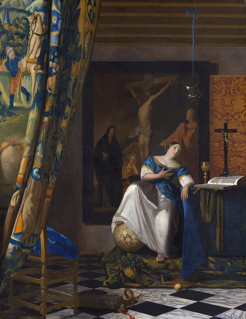 A Alegoria da Fé - Johannes Vermeer