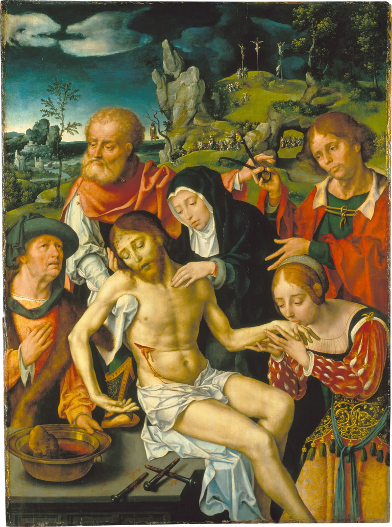 Lamentação de Cristo - Joos van Cleve