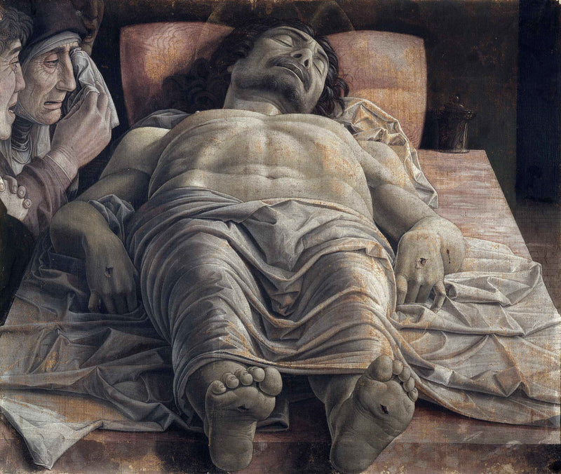 Lamentação sobre o Cristo morto - Andrea Mantegna