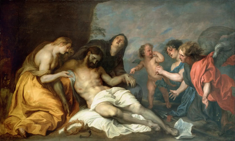Lamentação sobre o Cristo morto - Antoine van Dyck