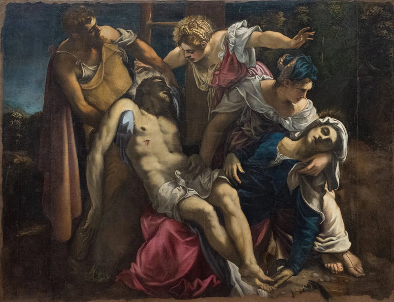 Lamentação sobre o Cristo morto - Jacopo Tintoretto