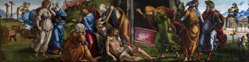 Lamentação sobre o Cristo morto - Luca Signorelli