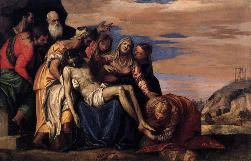 Lamentação sobre o Cristo morto - Paulo Véronèse