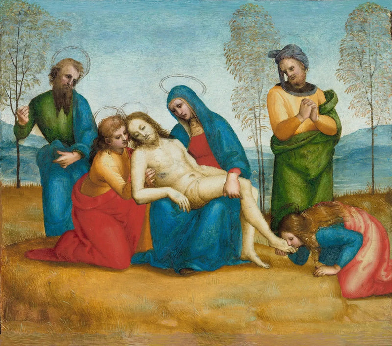 Lamentação sobre o Cristo morto - Raphaël Sanzio