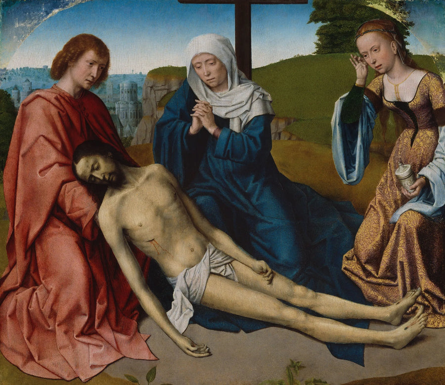 Lamentação sobre o Corpo de Cristo - Gérard David