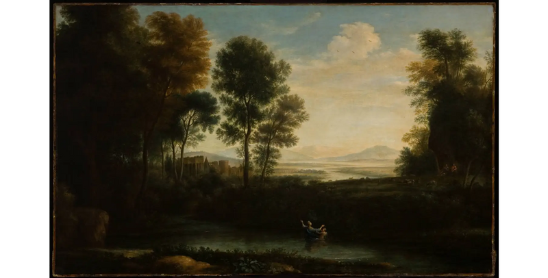 O Amor e Psique - Claude Lorrain