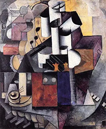 Lâmpada / Instrumentos musicais - Kazimir Malevich