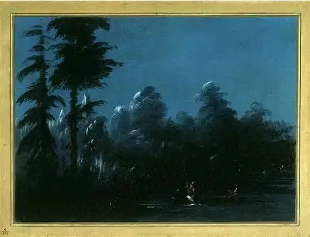 Lançado à luz da lua - Chaco - George Catlin