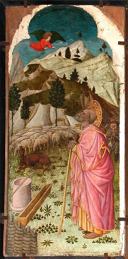 O Anjo aparece a Joaquim - Giovanni Francesco da Rimini