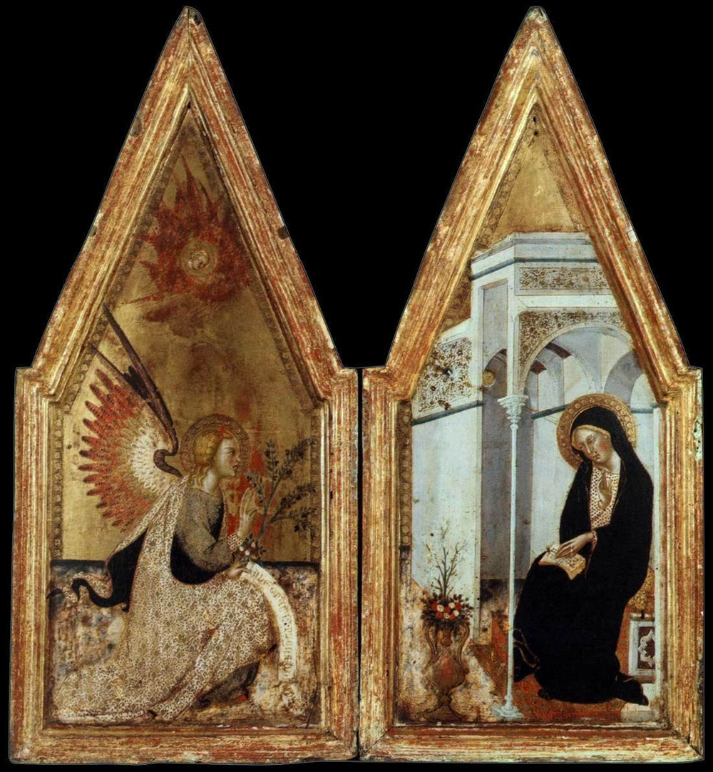 L’Annonciation - Bartolo di Fredi - Alpha Reproduction