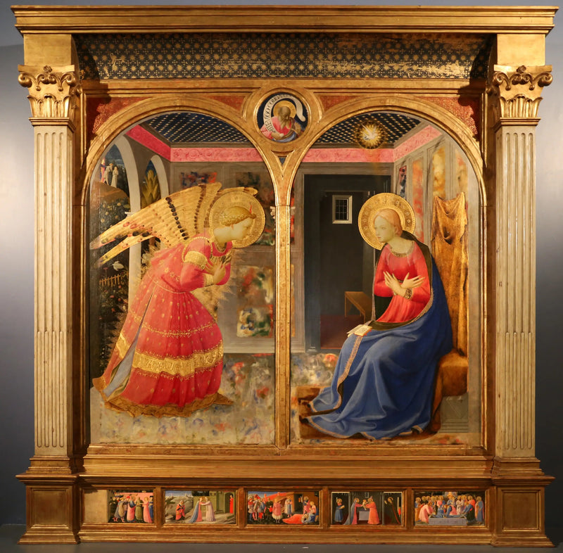 A Anunciação de San Giovanni Valdarno - Fra Angelico