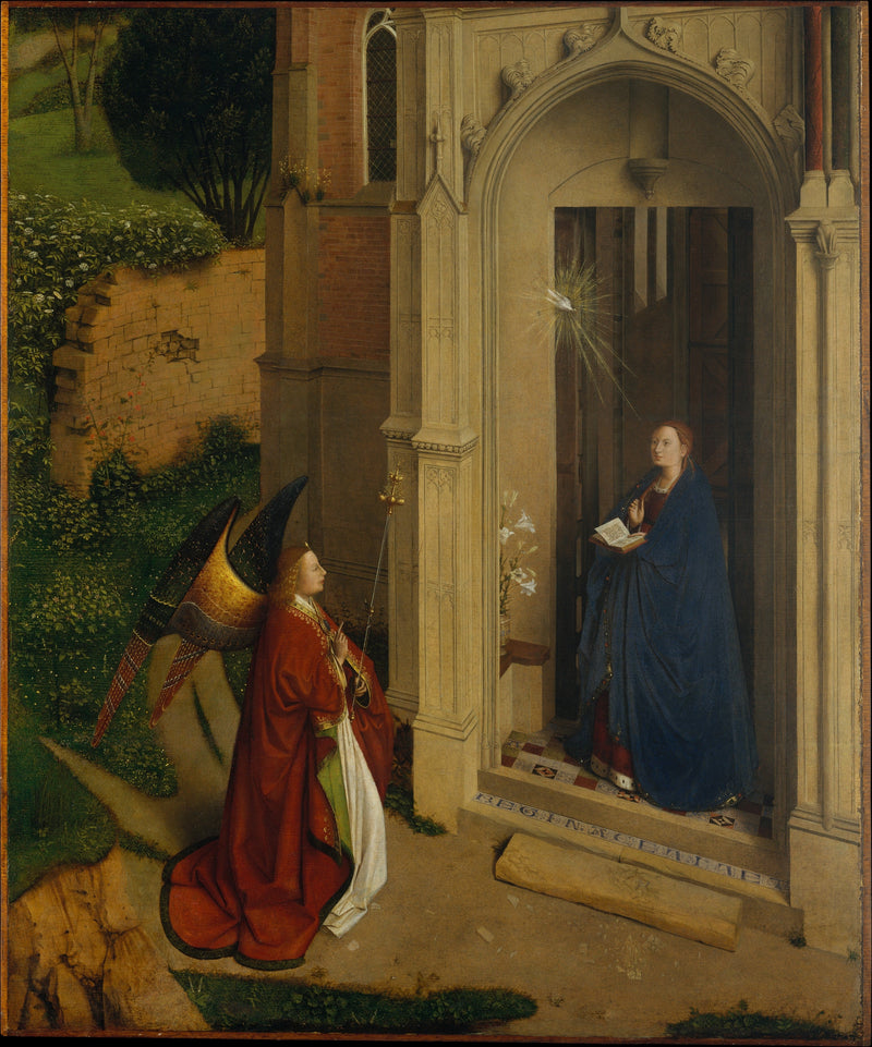A Anunciação Friedsam - Petrus Christus