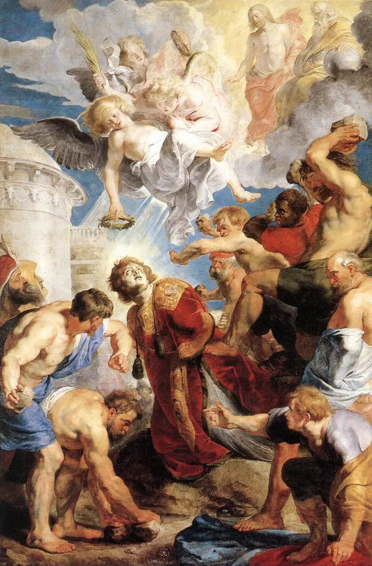 Lapidação de São Tiago - Peter Paul Rubens