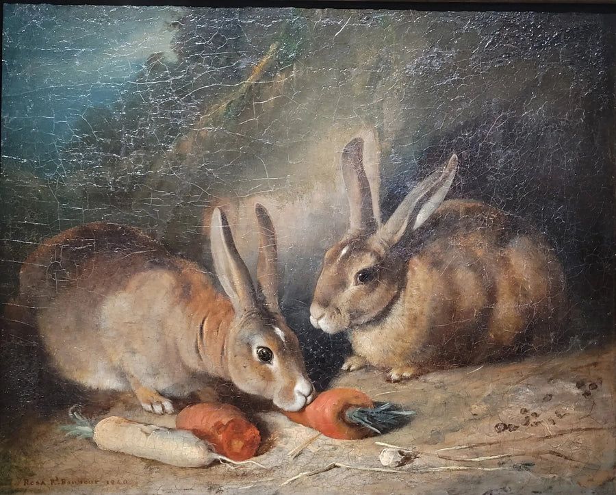 Coelhos - Rosa Bonheur