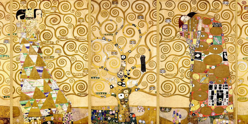 A Árvore da Vida, Frise Stoclet - Gustav Klimt