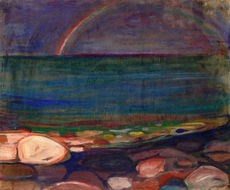 O Arco-íris - Edvard Munch