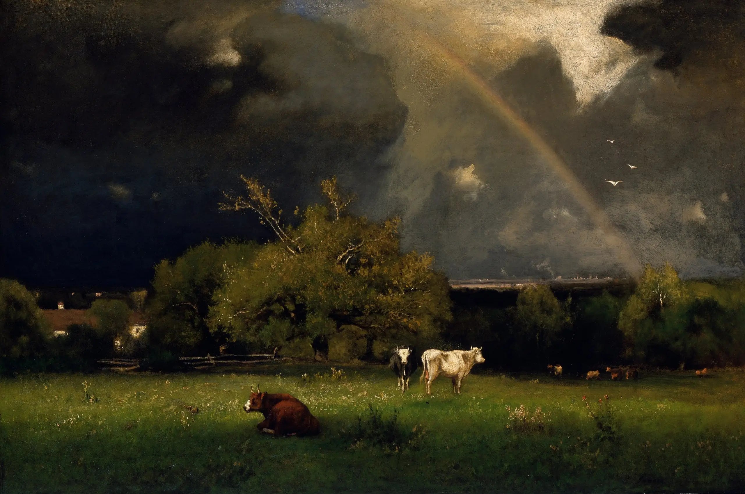 L’Arc-en-ciel - George Inness - Alpha Reproduction
