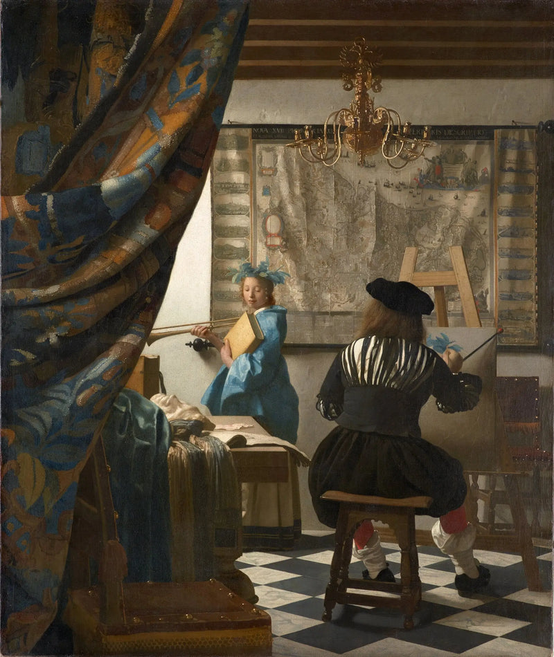 A Arte da Pintura - Johannes Vermeer