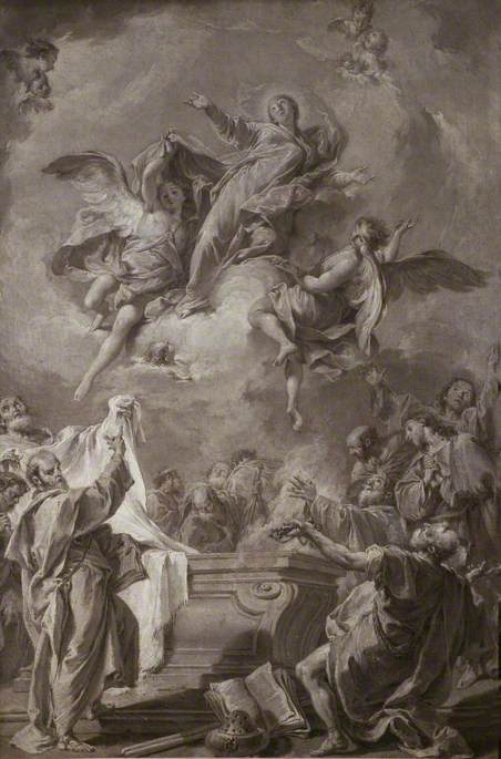 A Assunção da Virgem - Giovanni Battista Pittoni