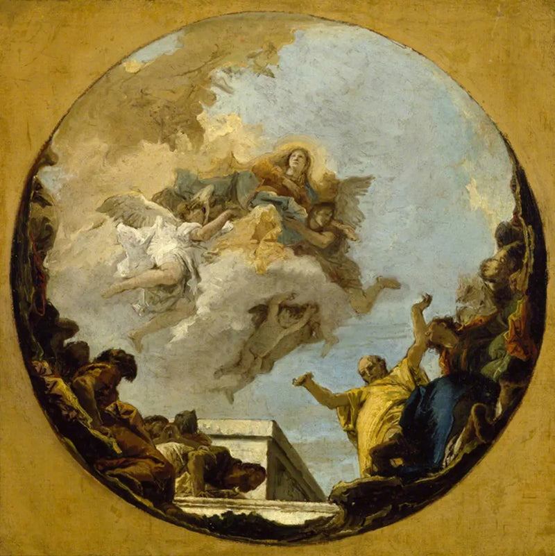 A Assunção da Virgem - Giovanni Battista Tiepolo