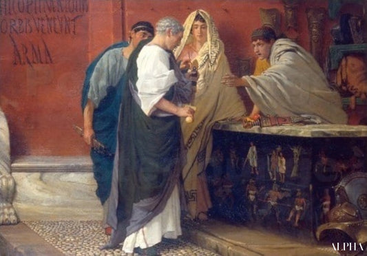 L’atelier de l’armurier dans la Rome antique - Lawrence Alma-Tadema Reproductions de tableaux à la peinture à l’huile