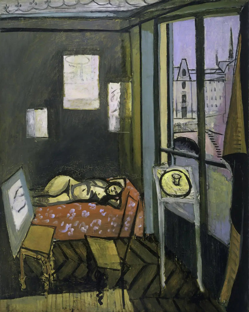 O Ateliê, cais Saint-Michel - Henri Matisse