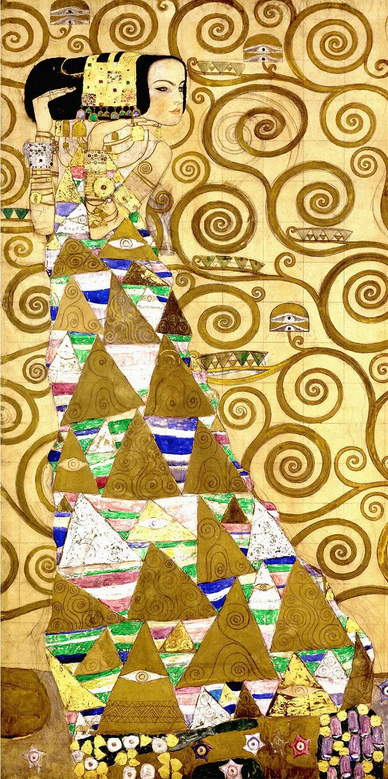 A Espera - Gustav Klimt