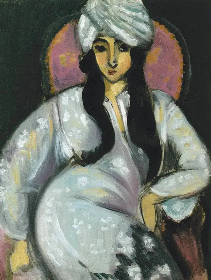 Laurette com turbante branco - Henri Matisse