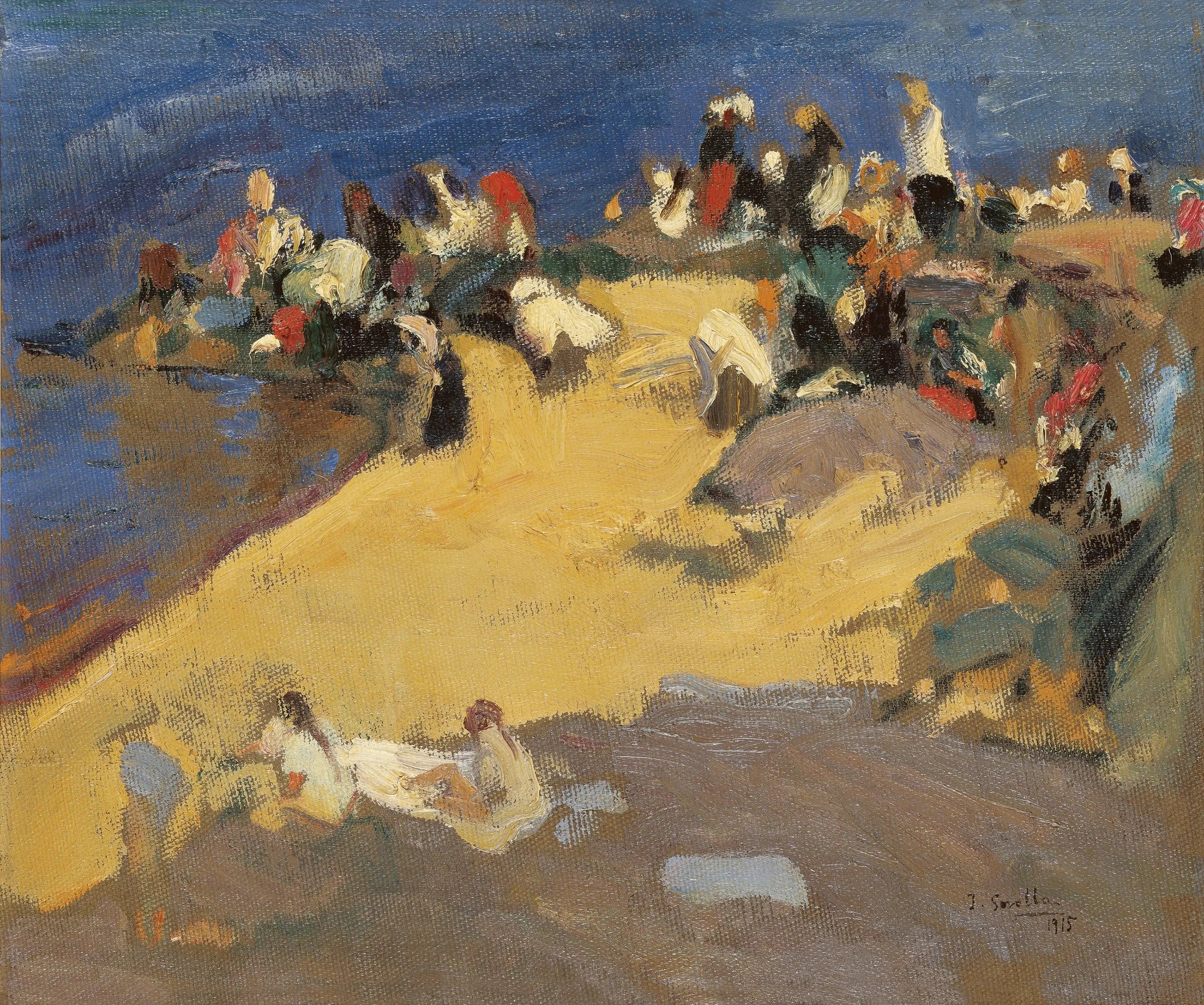 Reproduction du tableau « Q99719143 - Joaquín Sorolla » par Alpha Reproduction en peinture à l’huile