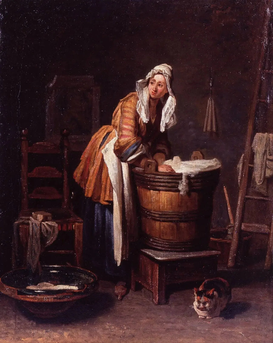 Lavadora - Jean Simeón Chardin