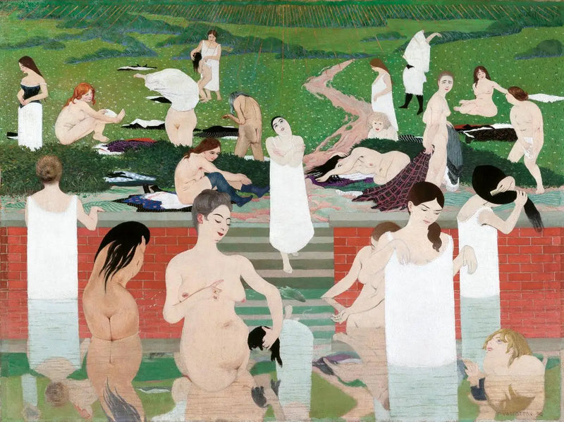 O Banho na Noite de Verão - Félix Vallotton