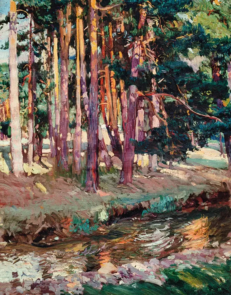 O Banho da Rainha, Valsaín - Joaquín Sorolla