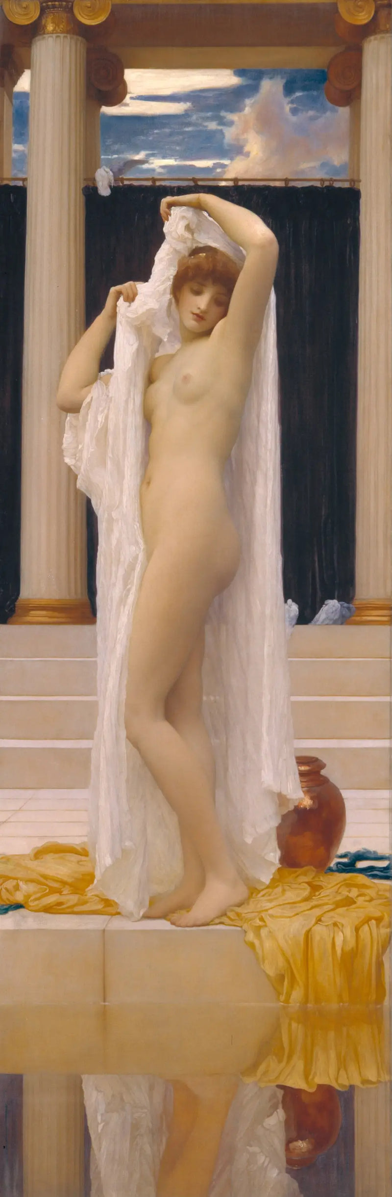 O Banho de Psique - Frederic Leighton
