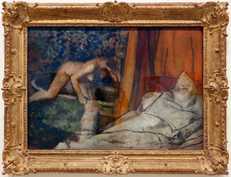 O banho - Edgar Degas