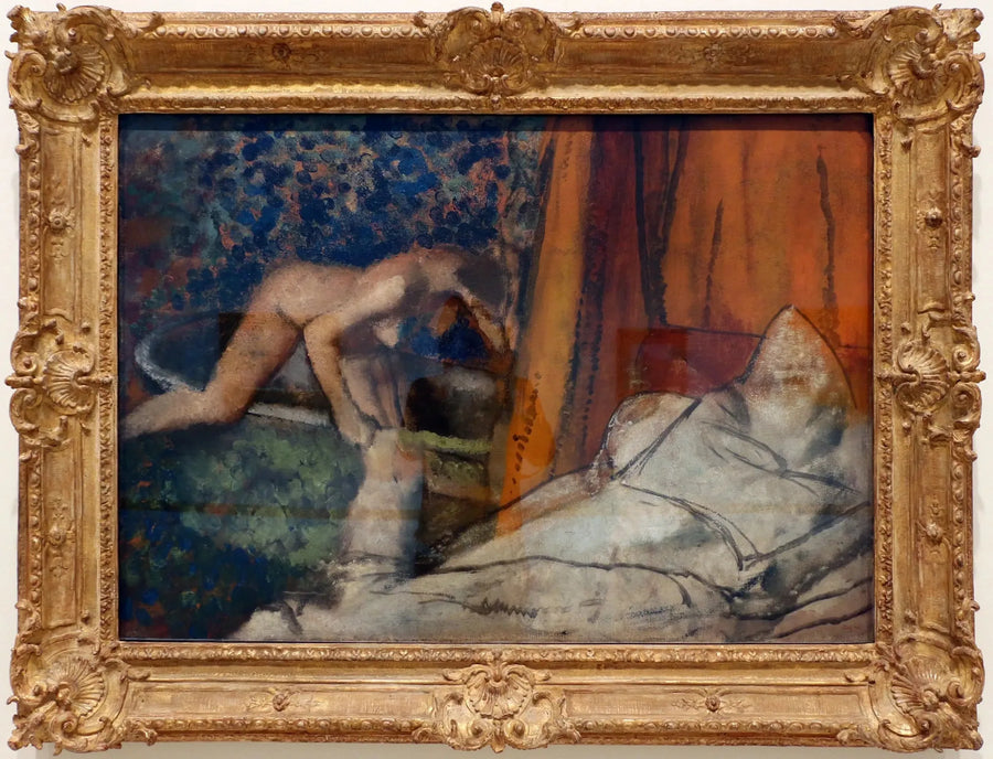 O banho - Edgar Degas