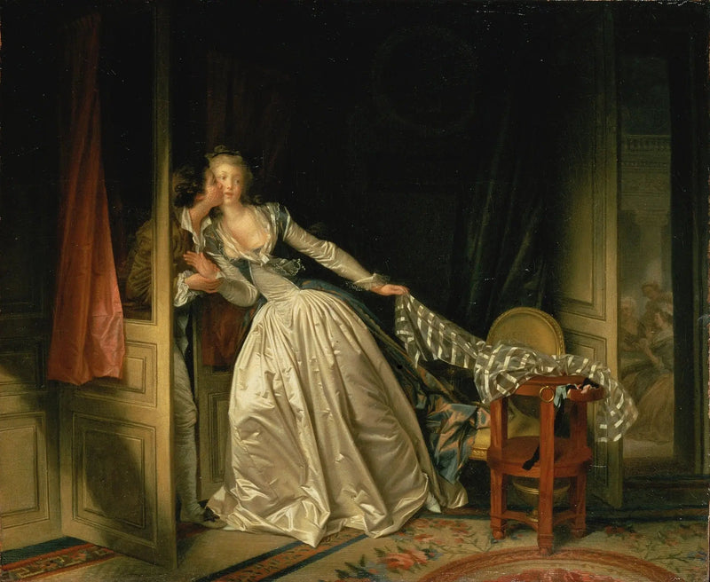 O Beijo às Escapadas - Jean-Honoré Fragonard