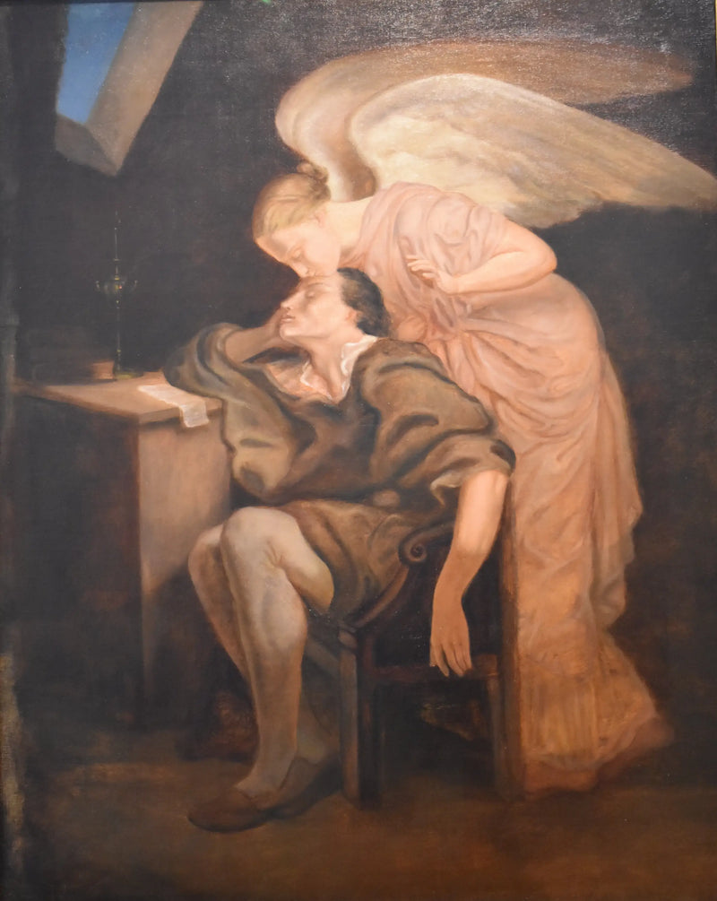 O Beijo da musa, segundo Frillié - Paul Cézanne